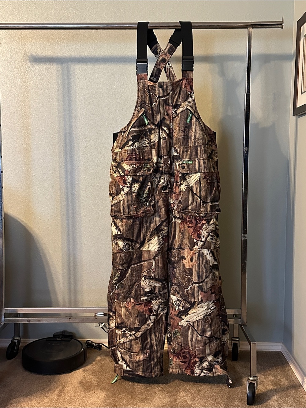 Remington Brown Camo Kids Bib Overalls